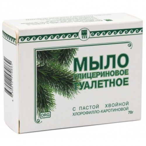 Купить Мыло туалетное глицериновое Фитолон с пастой хвойной хлорофилло-каротиновой  г. Уфа  